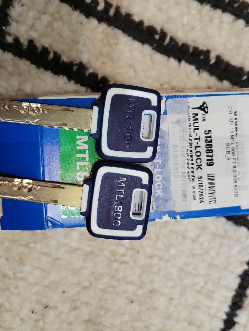 Mul-t-lock Key Blanks - Picture 2 of 4